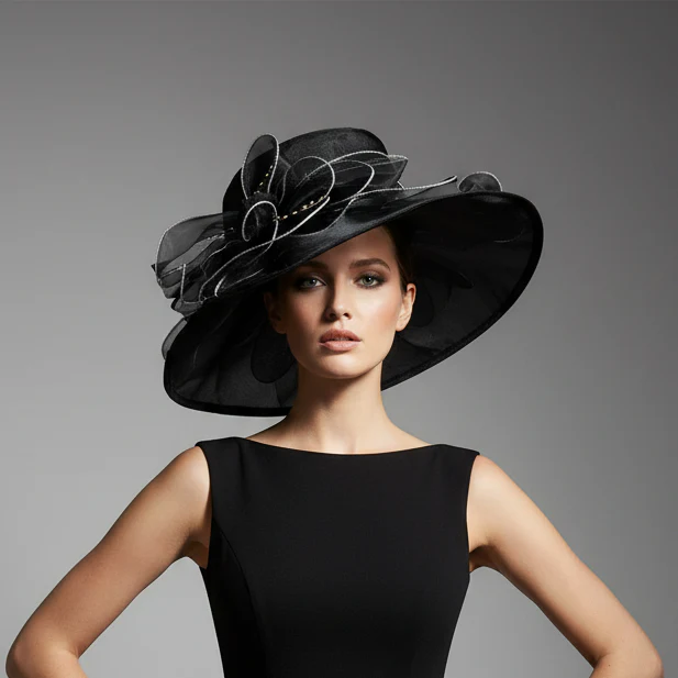 Chapeau organza Nadine