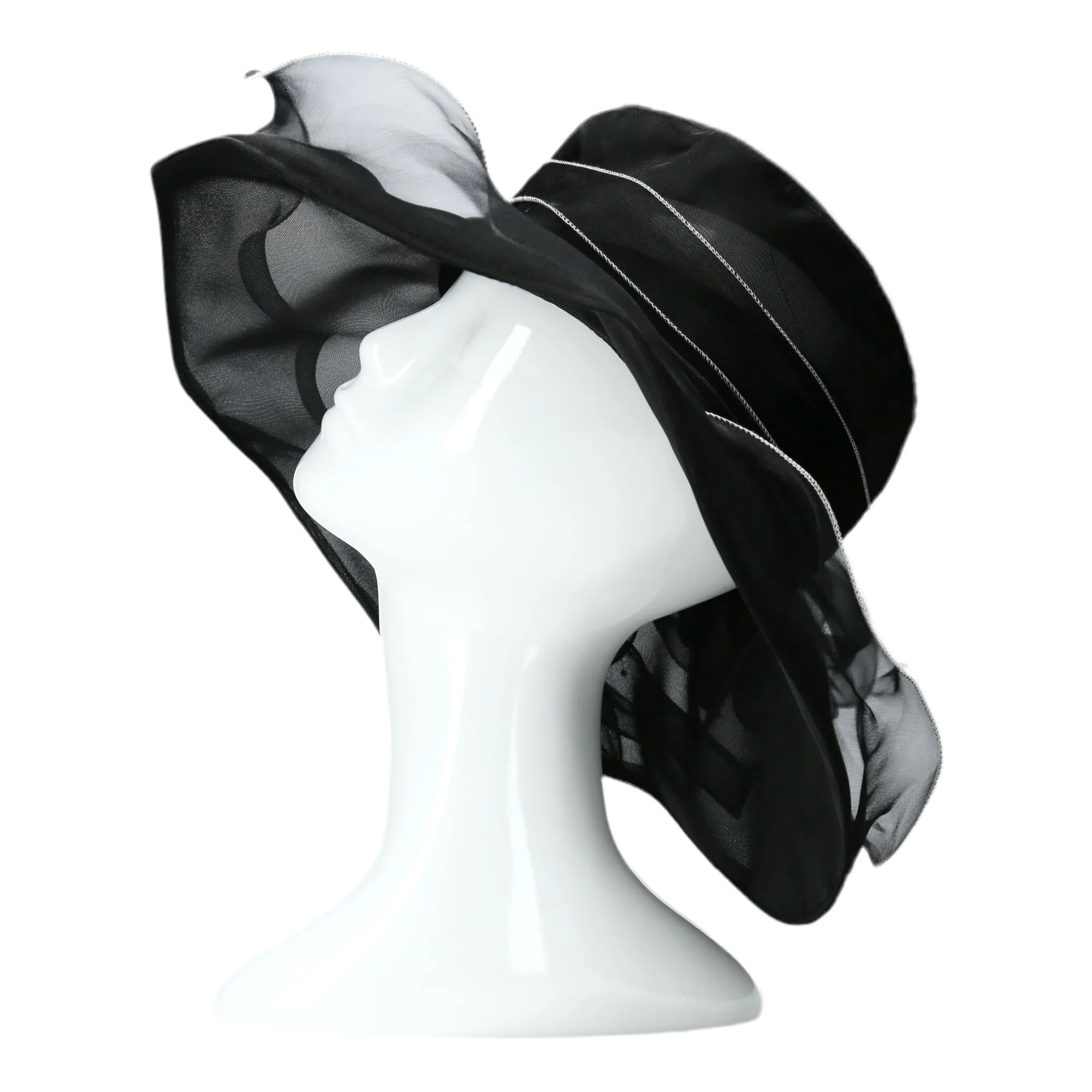Chapeau organza Nadine - Image 2