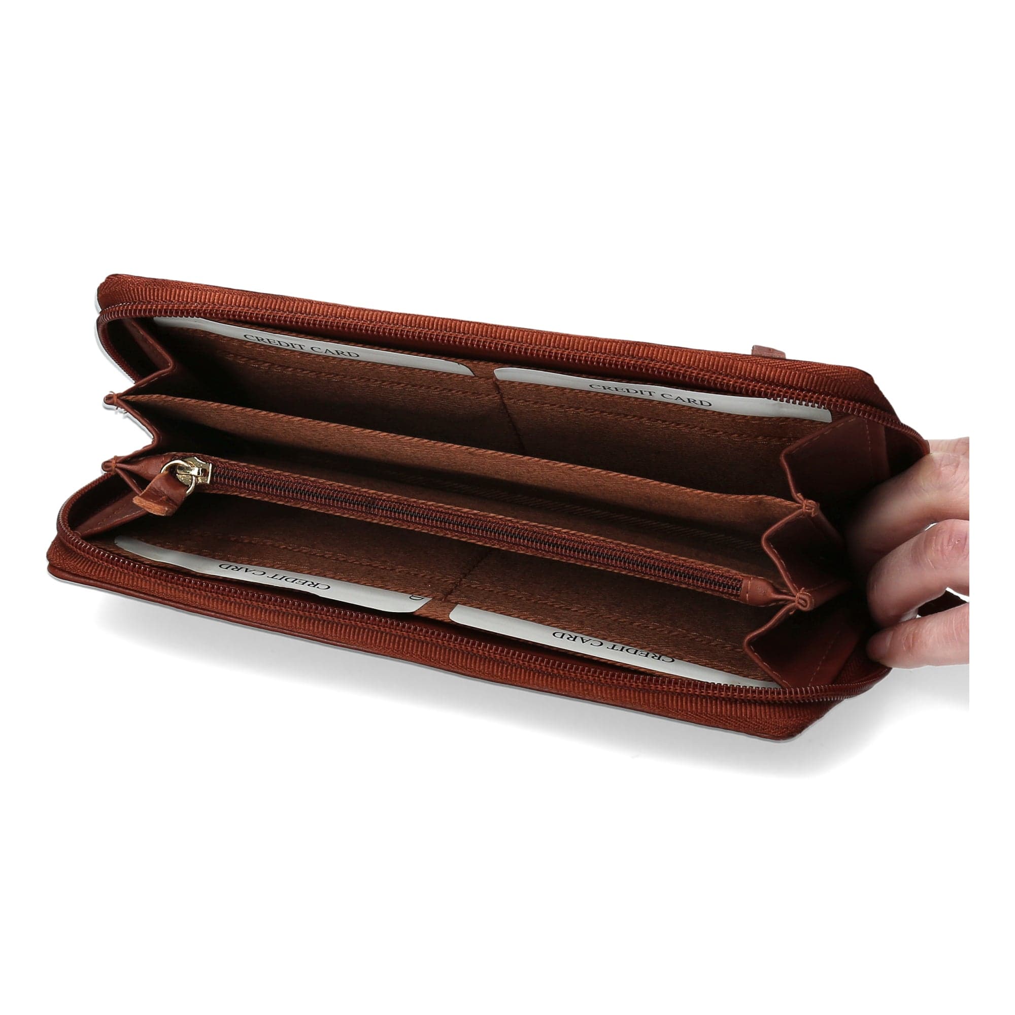 Portefeuille en cuir Coleen Exclusivité - Image 3
